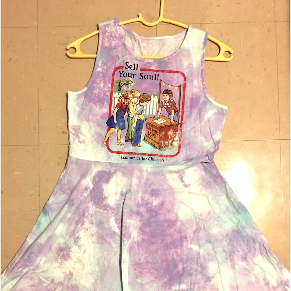 Stephen Rhodes sell your soul tank dress